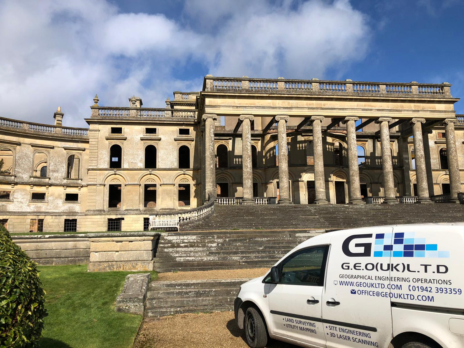 GEO Working at Witley Court Castle